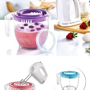 2200 ml Mixer Bowl with Lid