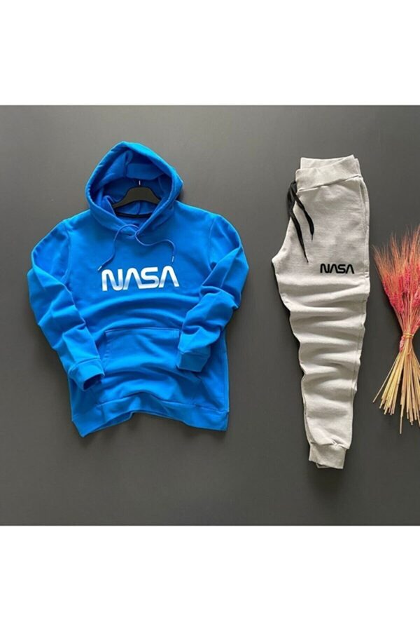 Men’s Blue Nasa Tracksuit Set – GoLatienda