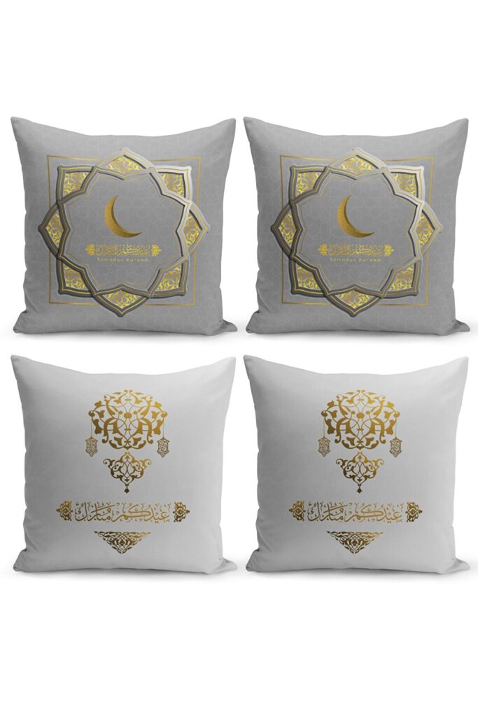 (Ramadan) Themed 4 Pillow Cover Set