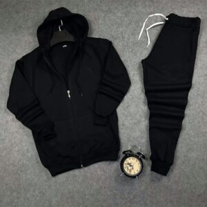 Unisex Slim Cut Jacket Tracksuit Set