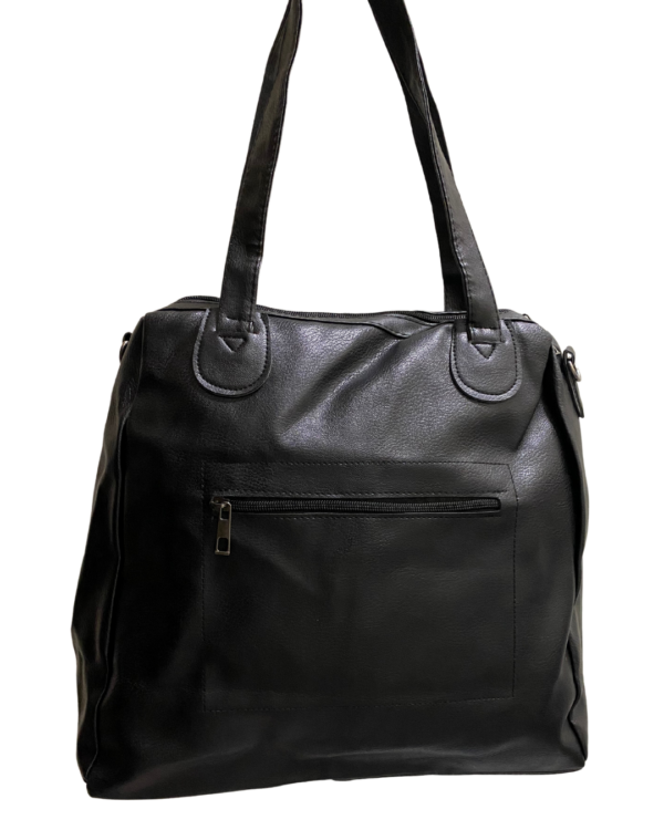 Women Black Bag Soft Loose Shoulder Bag