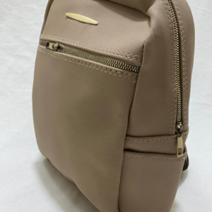 Mink Women's Zipper Detailed Backpack