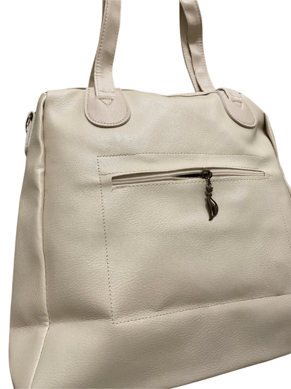 Women White Bag Soft Loose Shoulder Bag