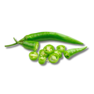 Hot green pepper