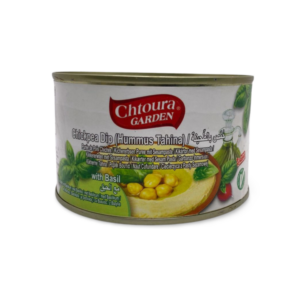 chtoura grden chickpea di (Hummus Tahuna) with basil 420gr