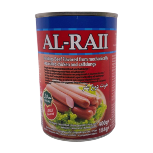 Al raii hotdogs beef flavored 400gr