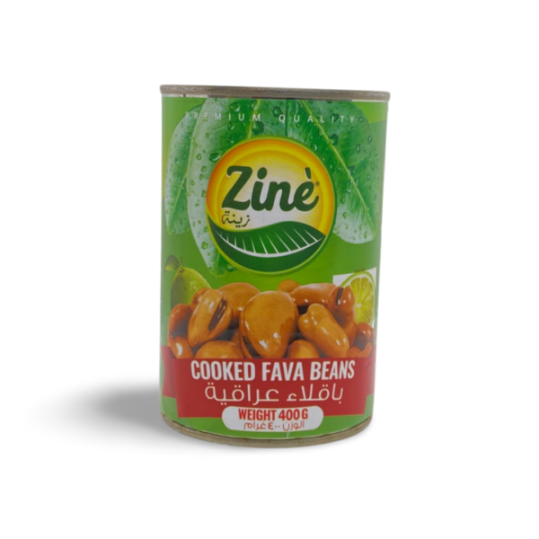 zine cooked fava beans 400gr