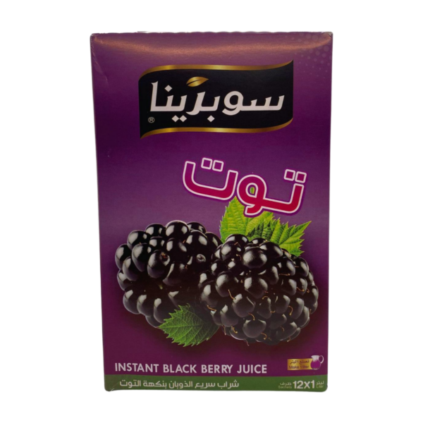 Sobrina instant black berry juice 12 x 1 leter