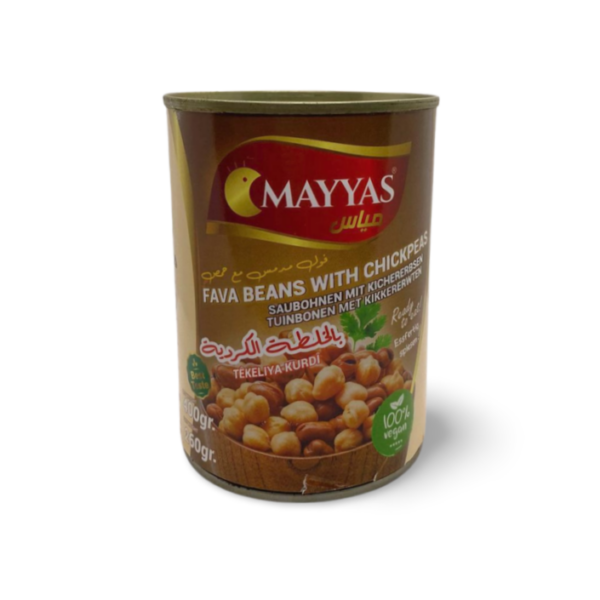 mayas fava beans with chicpeas