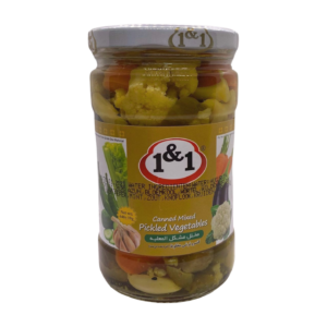 1&1 pickled vegetables 650gr