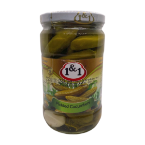 1&1 pickled cucumber 660gr