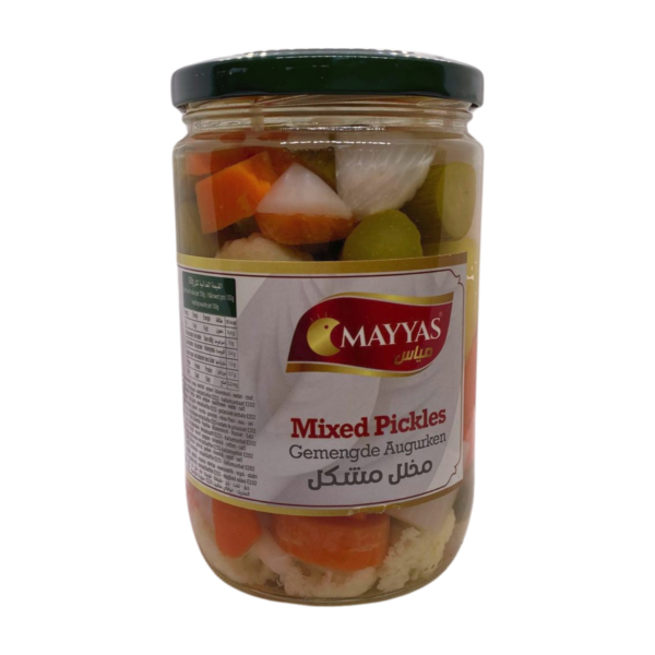 Mayyas mixed pickles 660gr