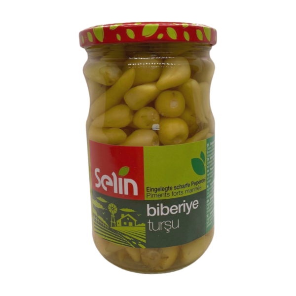 selin eingelegte scharfe peperoni 660gr