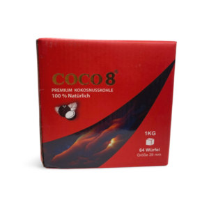 coco 8 premium kokosnusskohle 1kg