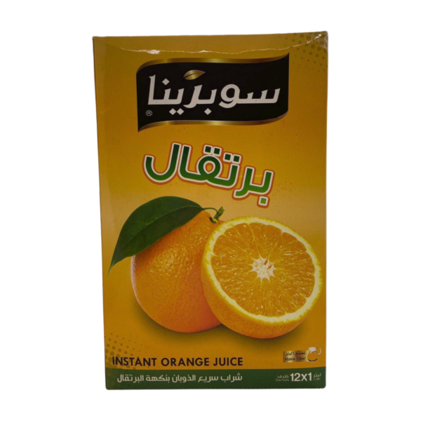 Sobrina instant orange juice 120 x 1 leter