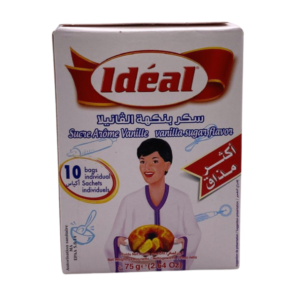 Ideal vanilla sugar flavor 75gr