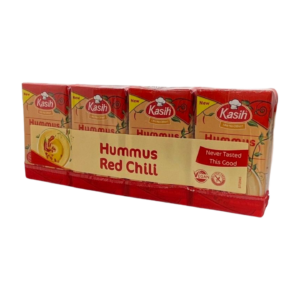 Kasih Hummus (Red Chili flavor) 4 Pc135gr